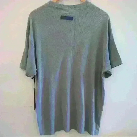 BROOKLYN CLOTH | Men's Quarry Cotton Logo Ribbed T-Shirt - Picture 6 of 6